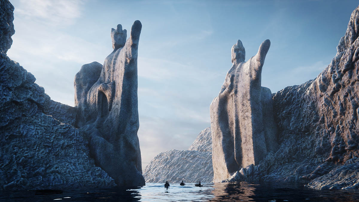 "The Gates of Argonath" from LOTR